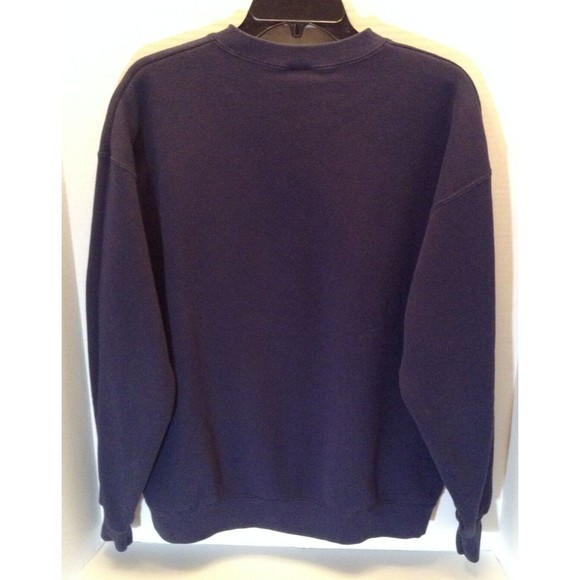 VTG Lee Heavyweight Crewneck Sweatshirt Adult L 90s Winter Snowman Graphic Ski - Picture 6 of 8